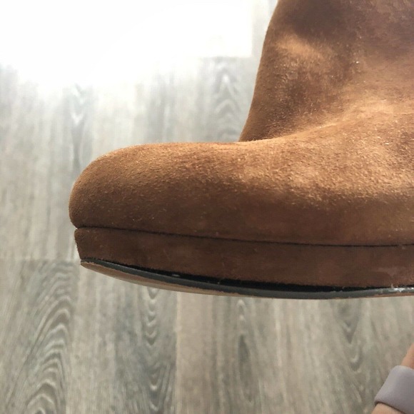 Michael Kors Brown Suede Heel Booties - Picture 9 of 9